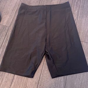 Black Biker Shorts - Never Worn